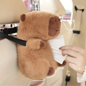 Cute Brown Plush Bear Car Accessory new sealed